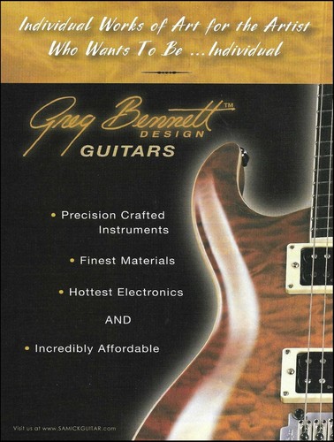 2004 greg bennett design - 2004,