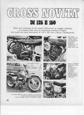 advertising Pubblicità -MOTO DA CROSS MONDIALE  125/250 1971 MOTOCROSS EPOCA