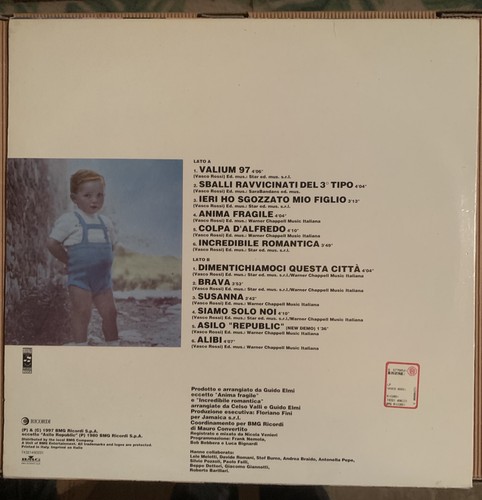 Vasco rossi rock vinile prima - vinile,