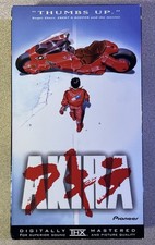 Akira VHS 2001 Pioneer THX Digitally Remastered Widescreen Anime 