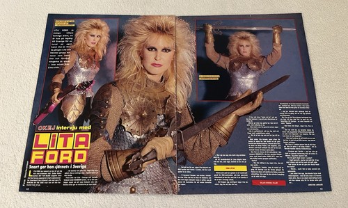 Lita ford 1984 metal rock - ford,