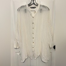 ZARA Camicia donna bianca semi