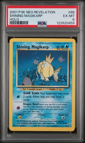 Psa shining magikarp 2001 - psa,