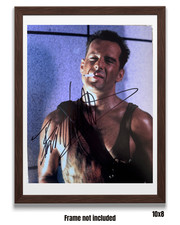 Bruce Willis Hand Signed Die