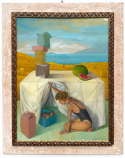 Gioxe De Micheli, Dipinto Olio
