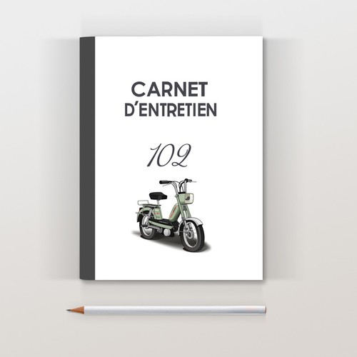 Carnet entretien mobylette - carnet,
