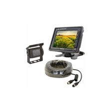 Kit Videoretro Con Monitor Telecamera Per Trattori Muletti Macchine Industriali