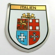 Souvenir-Aufkleber Italia Marina Militare Stemma Bandiera Italia ROM
