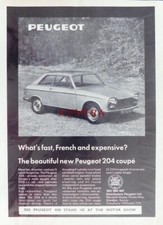 PEUGEOT '204' Coupe, Original