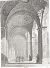 ROMA, VILLA MADAMA , incisione