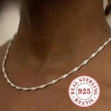 Collana Uomo Donna Argento
