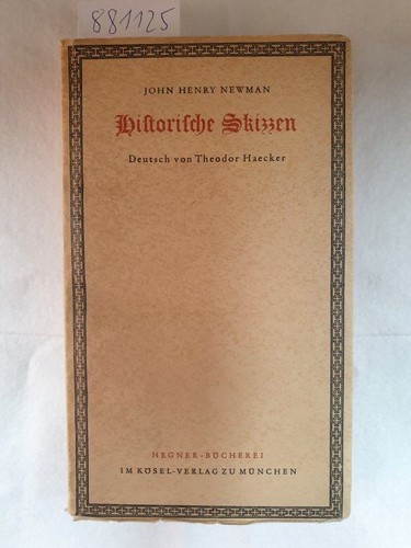 Historische skizzen hegner - historische, :