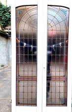 Vetrata cattedrale rilegata al piombo primo 900-