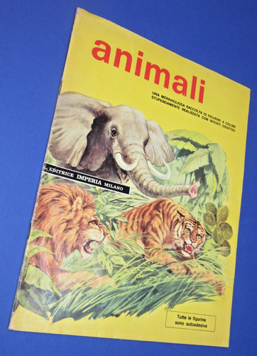 Album figurine animali imperia - album,