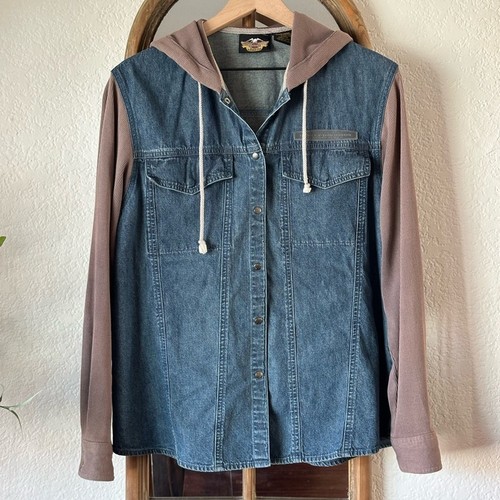 Harley davidson denim - denim, felpa