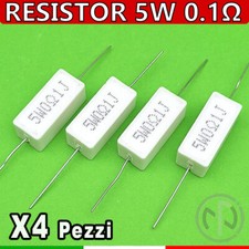 4 pz Resistenza ceramica 5W