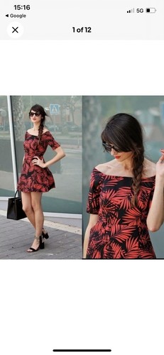 Abito donna zara - donna, foglia