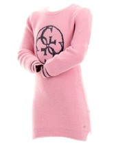 Vestito guess rosa bambina - vestito,