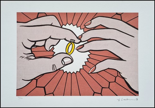 Roy lichtenstein the - anello, 50