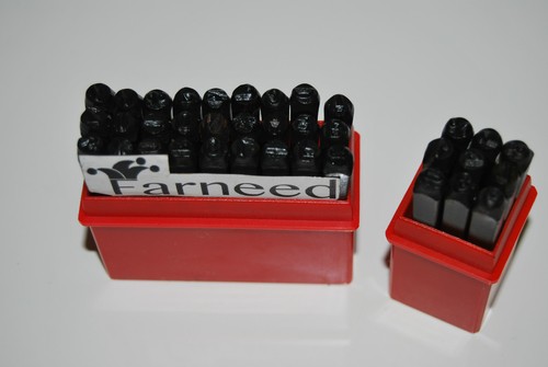 Set punzoni alfanumerici - set,