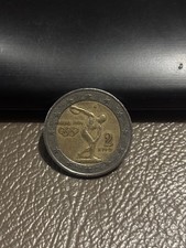 MONETA 2 EURO COSTITUZIONE EUROPEA 2004 RARA DA COLLEZIONE ERRORI CONIO  ATHENS