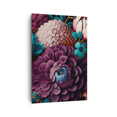 Quadro tela 70x100cm fiori - quadro,