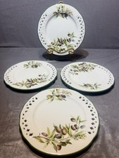 Set 4 piatti design frutta e