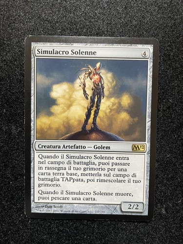 Mtg solemn simulacrum exc - solemn,