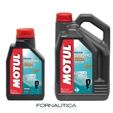 OLIO MOTORE MOTUL PER FUORIBORDO 4 TEMPI MOTUL OUTBOARD TECH 10W-30 1 LT NAUTICA