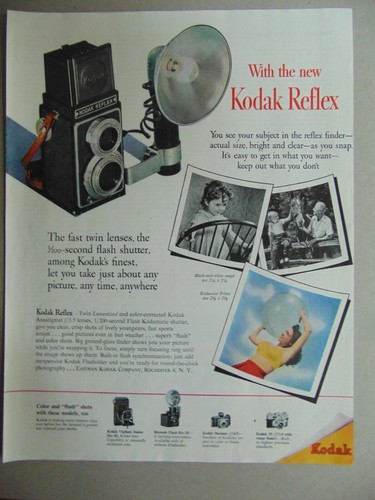 1947 twin lens - lens, kodak