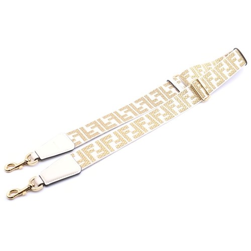 Tracolla fendi zucca beige - tracolla,