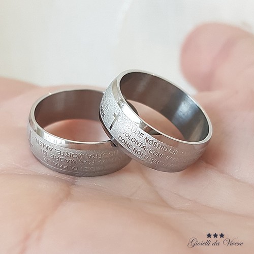 Anello curva padre nostro ave - curva,