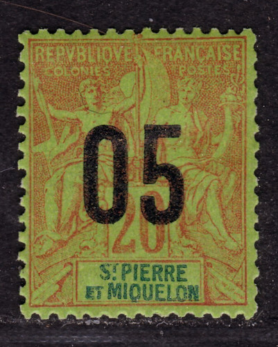 Timbre 1912 france pierre - france, st