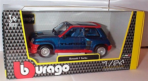 Burago 1980 renault turbo - burago, 5