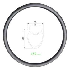 700C Clincher Tubeless Bici da