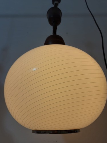 Lampadario globo spirale - , stile