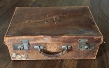 Valigia vintage in pelle