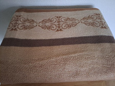 Meradiso Coperta Lancio 60" x 78" (155 cm per 198 cm) Accogliente Peluche Modello Marrone