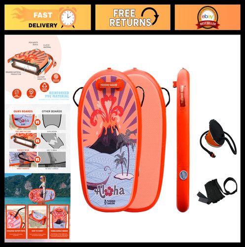 Bodyboard gonfiabile smoking