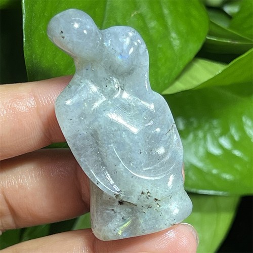 Teschio quarzo labradorite - di,