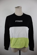PYREX FELPA DONNA TG. S WOMAN CASUAL VINTAGE SPORT SWEATSHIRT COTONE