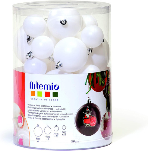 Palline natale in - palline, di