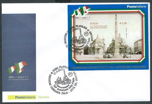 2011 italia fdc poste - 2011, italiane
