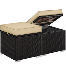 Ottomano Set di 2 Sgabelli