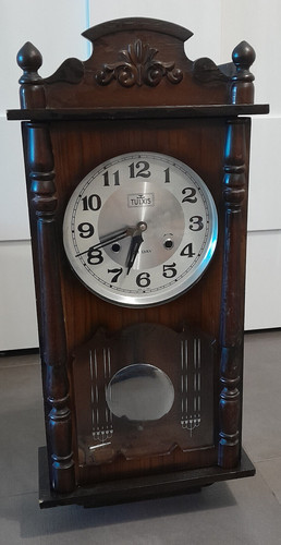 Orologio pendolo legno - in,