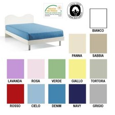 Lenzuolo sotto con angoli 100%