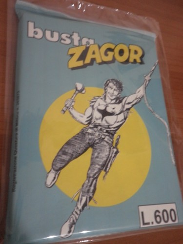 Zagor busta fumetti anastatica - busta,