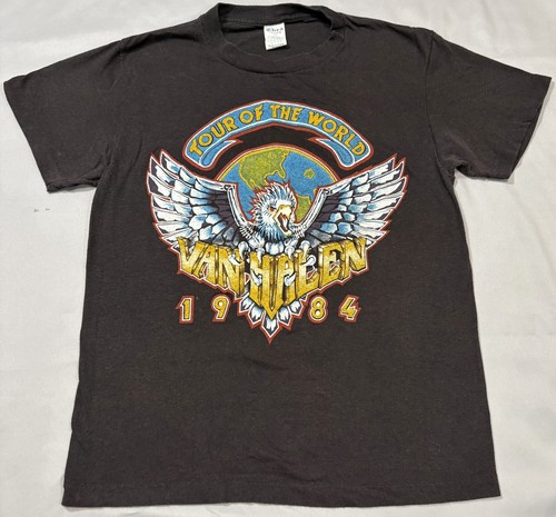 Vintage 1984 van halen - tour, of