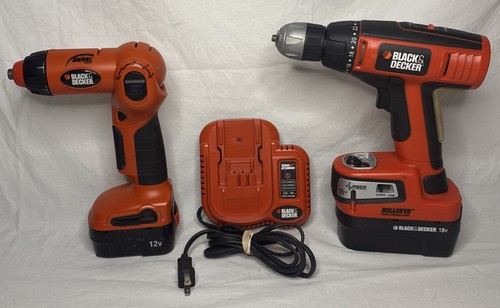 Black decker 18v - &, 12v