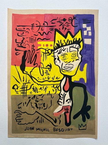 Jean michel basquiat - basquiat, disegno
